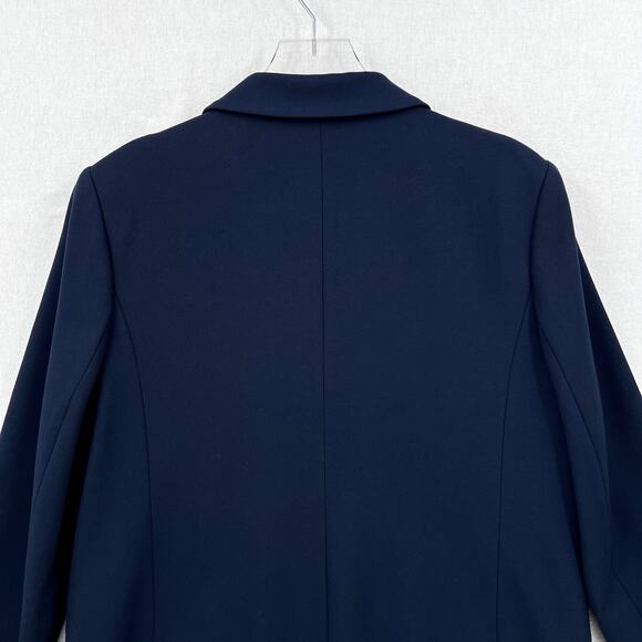 SOMETHING NAVY Danielle Double Breasted Blazer Womens XL Navy Blue Jacket NWT - Picture 5 of 14